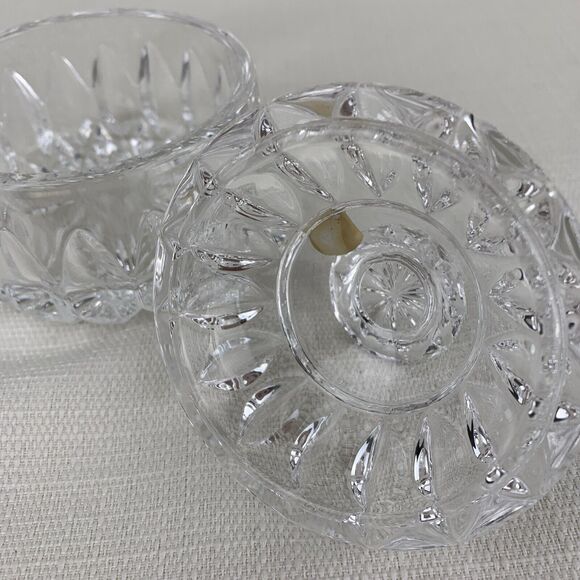 Gorham Althea Crystal Sugar Bowl Jeweler Trinket Ring Holder - Germany - Picture 7 of 12